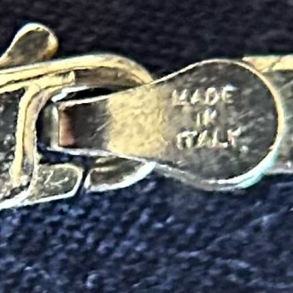 Vintage Italian Silver Necklace - Picture 6 of 10